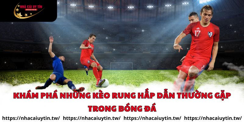Khám phá những kèo rung hấp dẫn thường gặp trong bóng đá